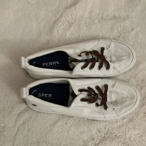 Sperry White Slip On Shoes!
